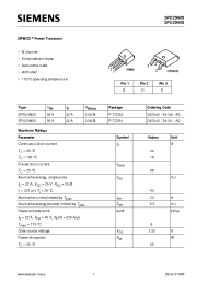 Datasheet Q67040-S4131-A2 manufacturer Siemens